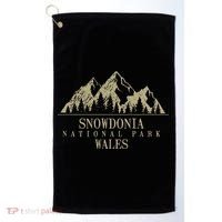 Snowdonia National Park Wales Golf Towel thumb 0
