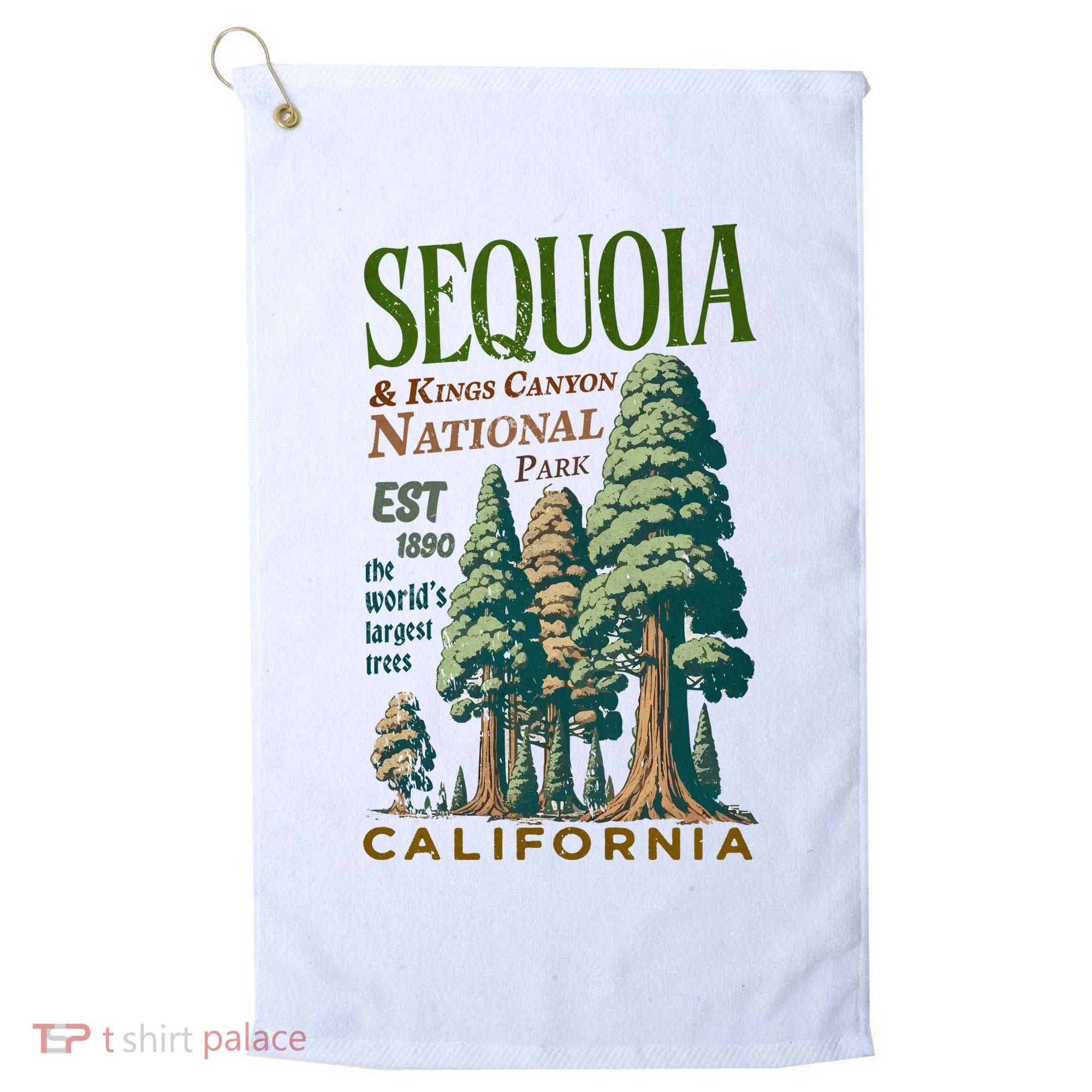 Sequoia National Park Golf Towel