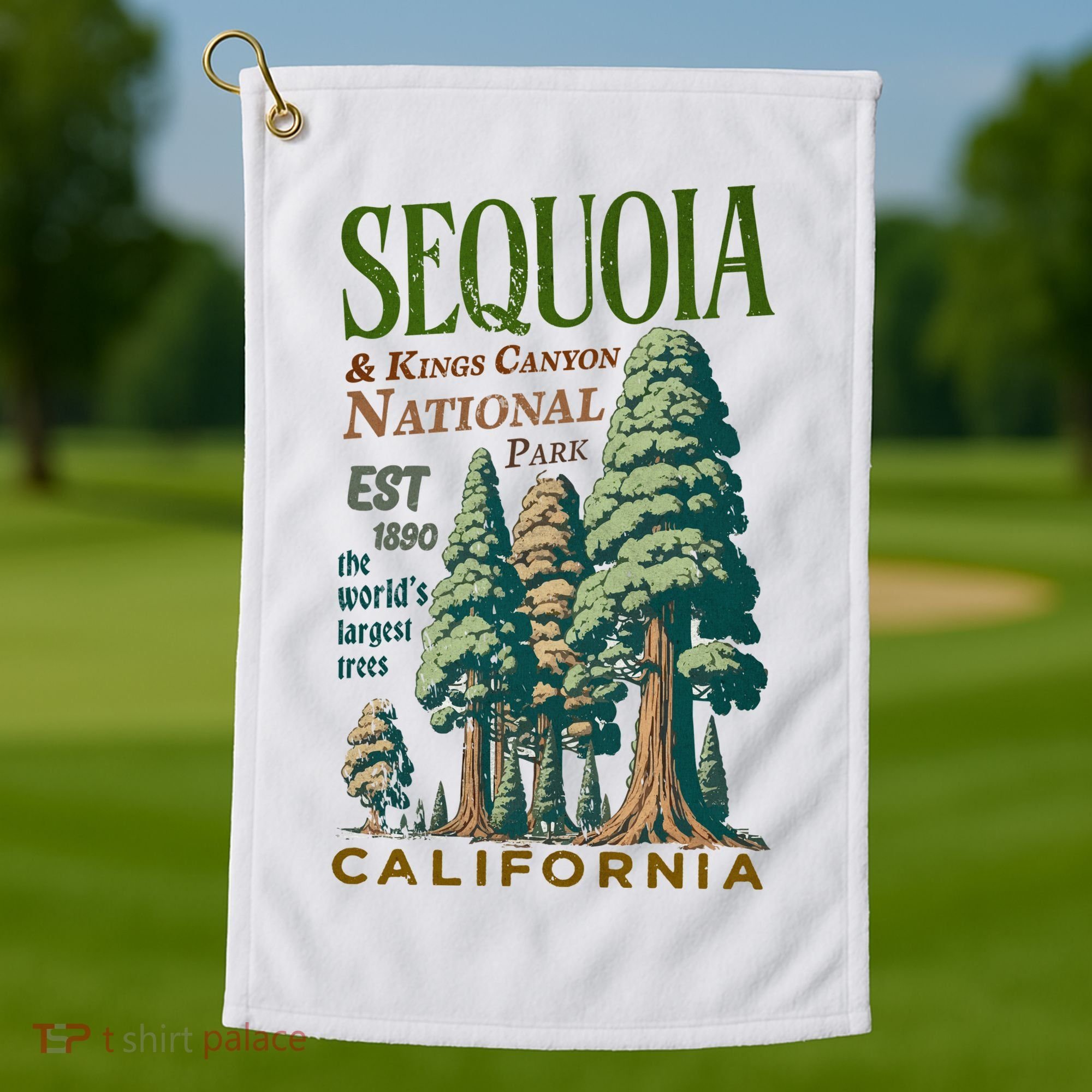 Sequoia National Park Golf Towel
