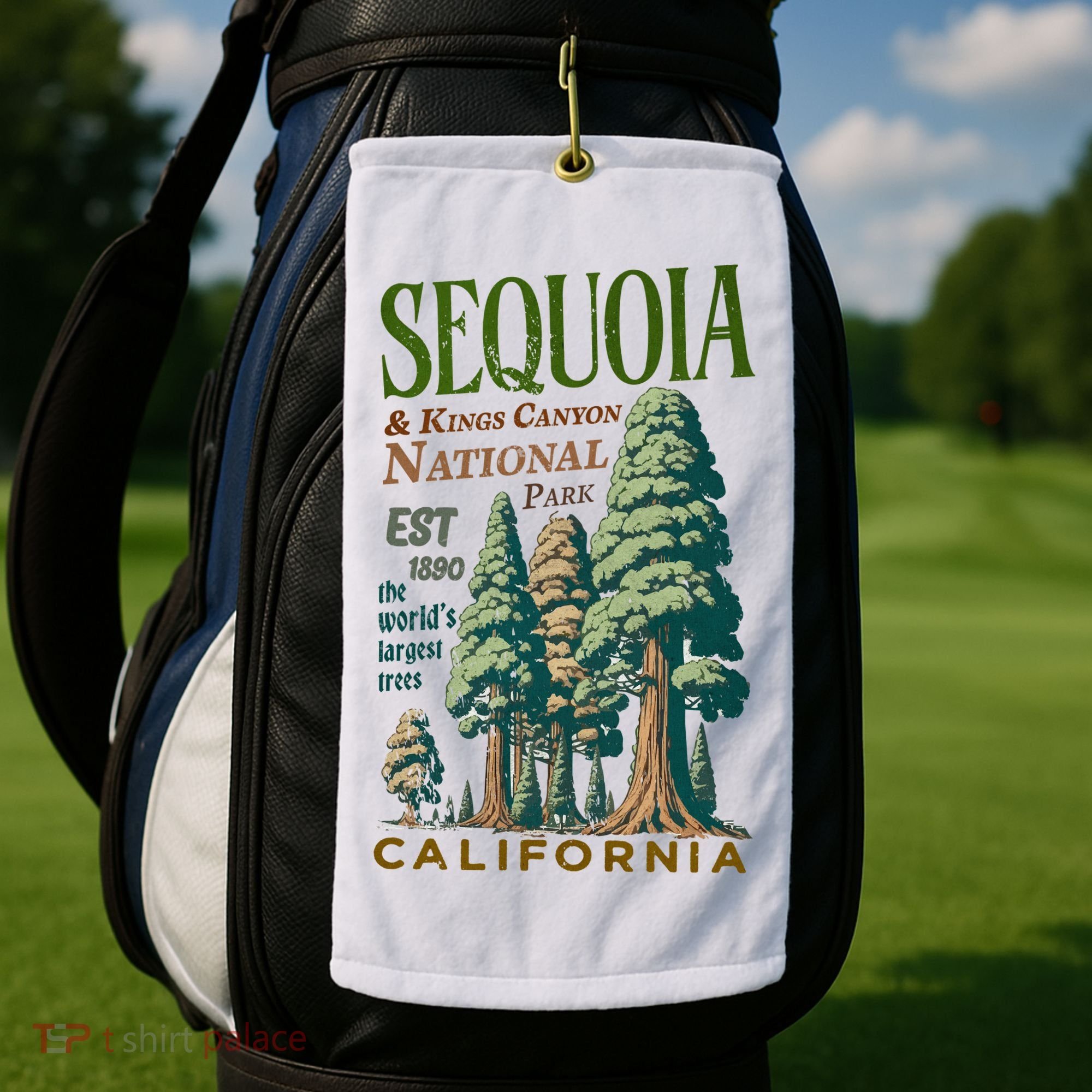 Sequoia National Park Golf Towel