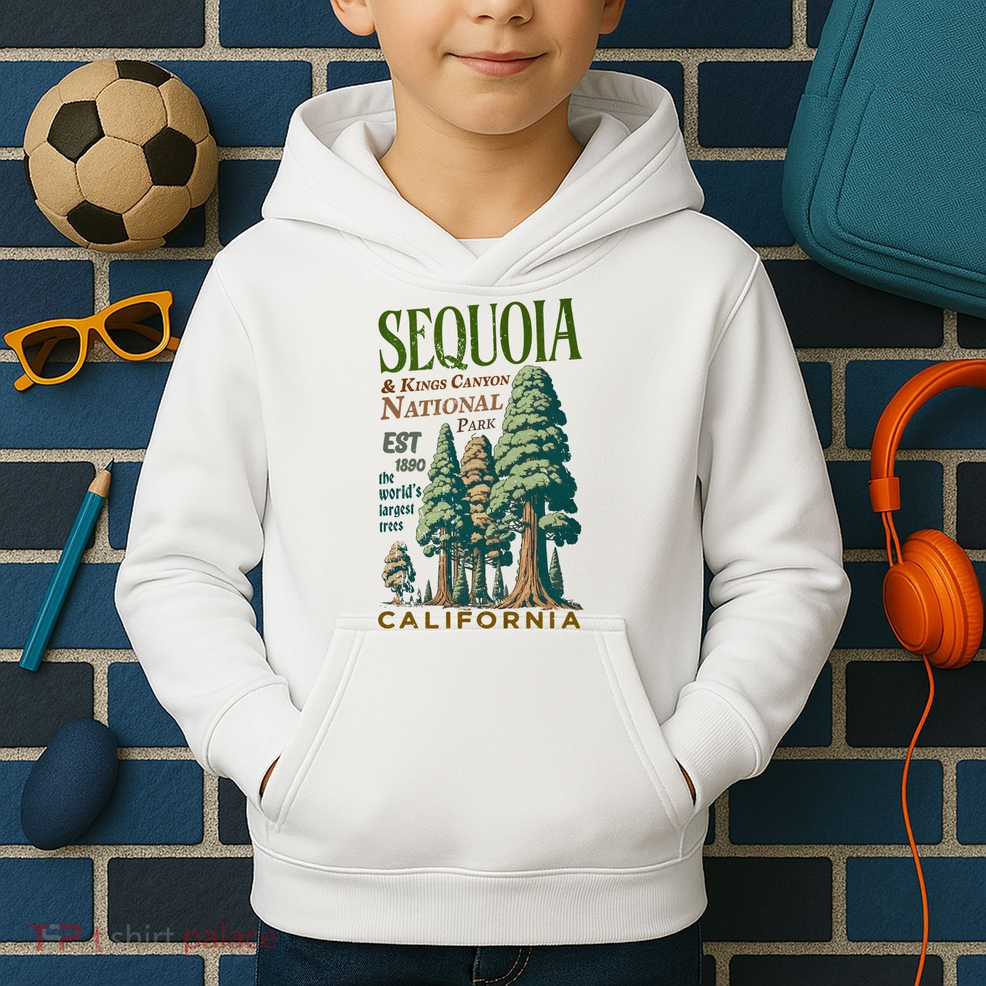 Sequoia National Park Kids Hoodie