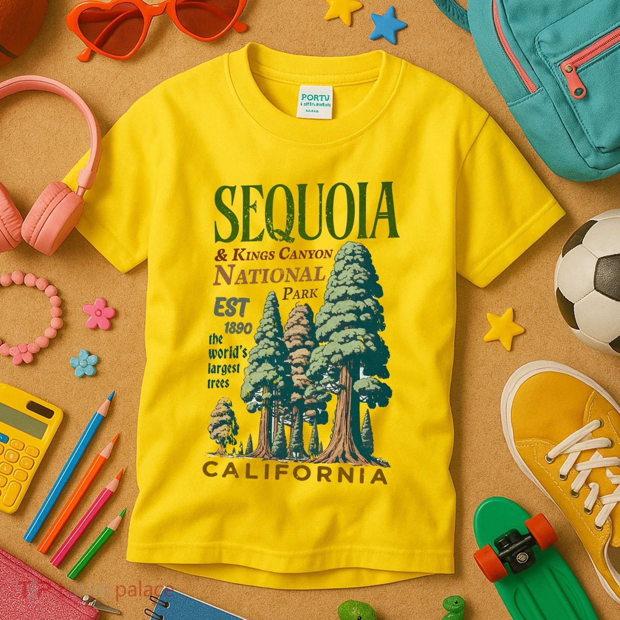 Sequoia National Park Kids T-Shirt