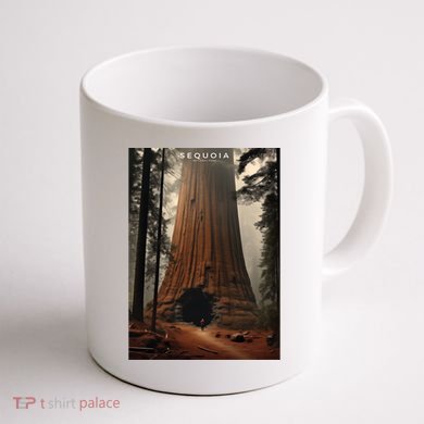 Sequoia National Park Photographic Design Coffee Mug back