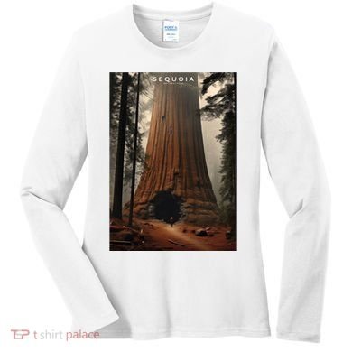 Sequoia National Park Photographic Design Women's Long Sleeve Shirt