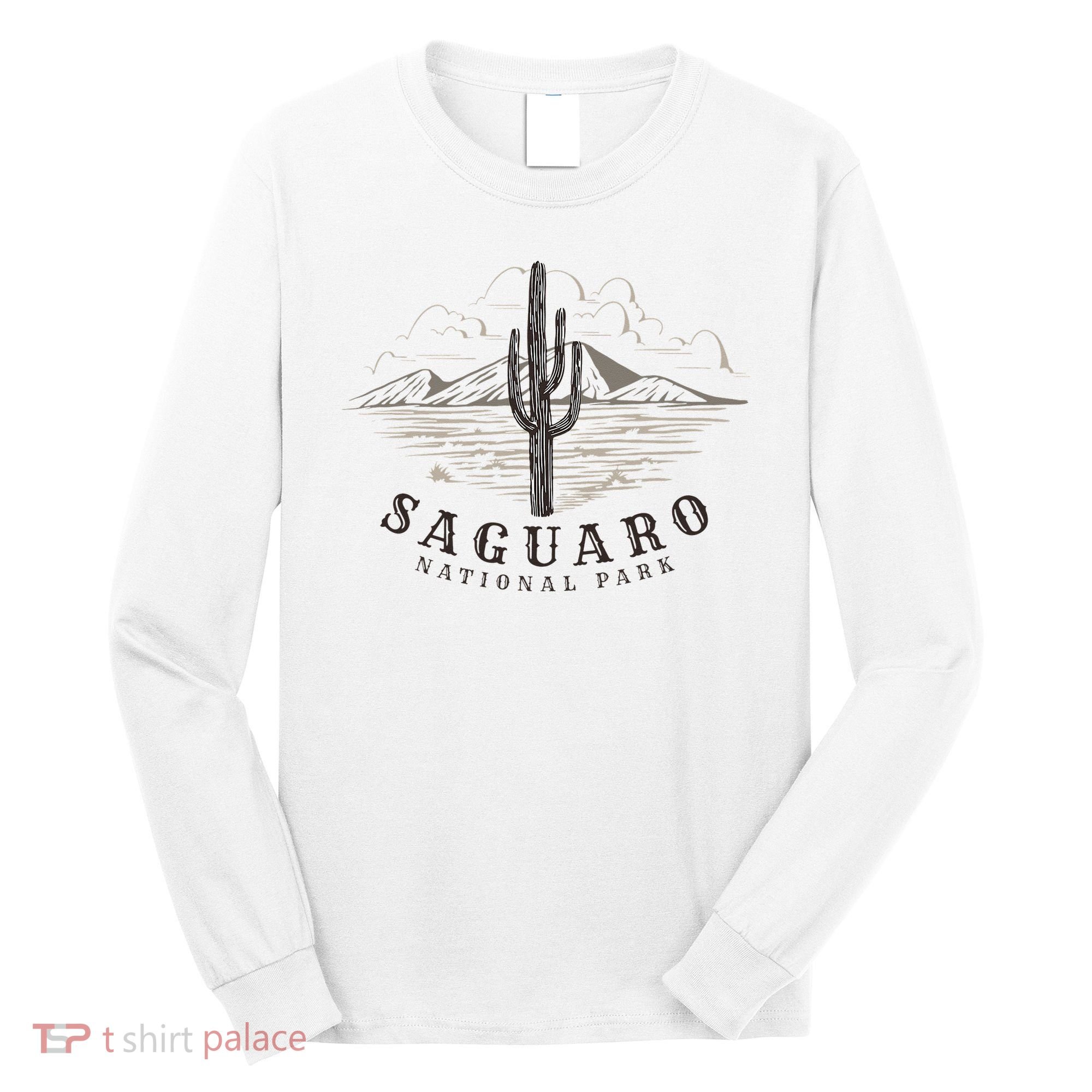 Saguaro National Park Tucson Arizona Cactus Long Sleeve Shirt