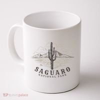 Saguaro National Park Tucson Arizona Cactus Coffee Mug thumb 0