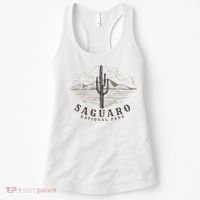 Saguaro National Park Tucson Arizona Cactus Women's Tank Top thumb 0