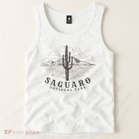 Saguaro National Park Tucson Arizona Cactus Tank Top thumb 2