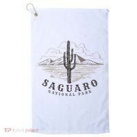 Saguaro National Park Tucson Arizona Cactus Golf Towel thumb 0
