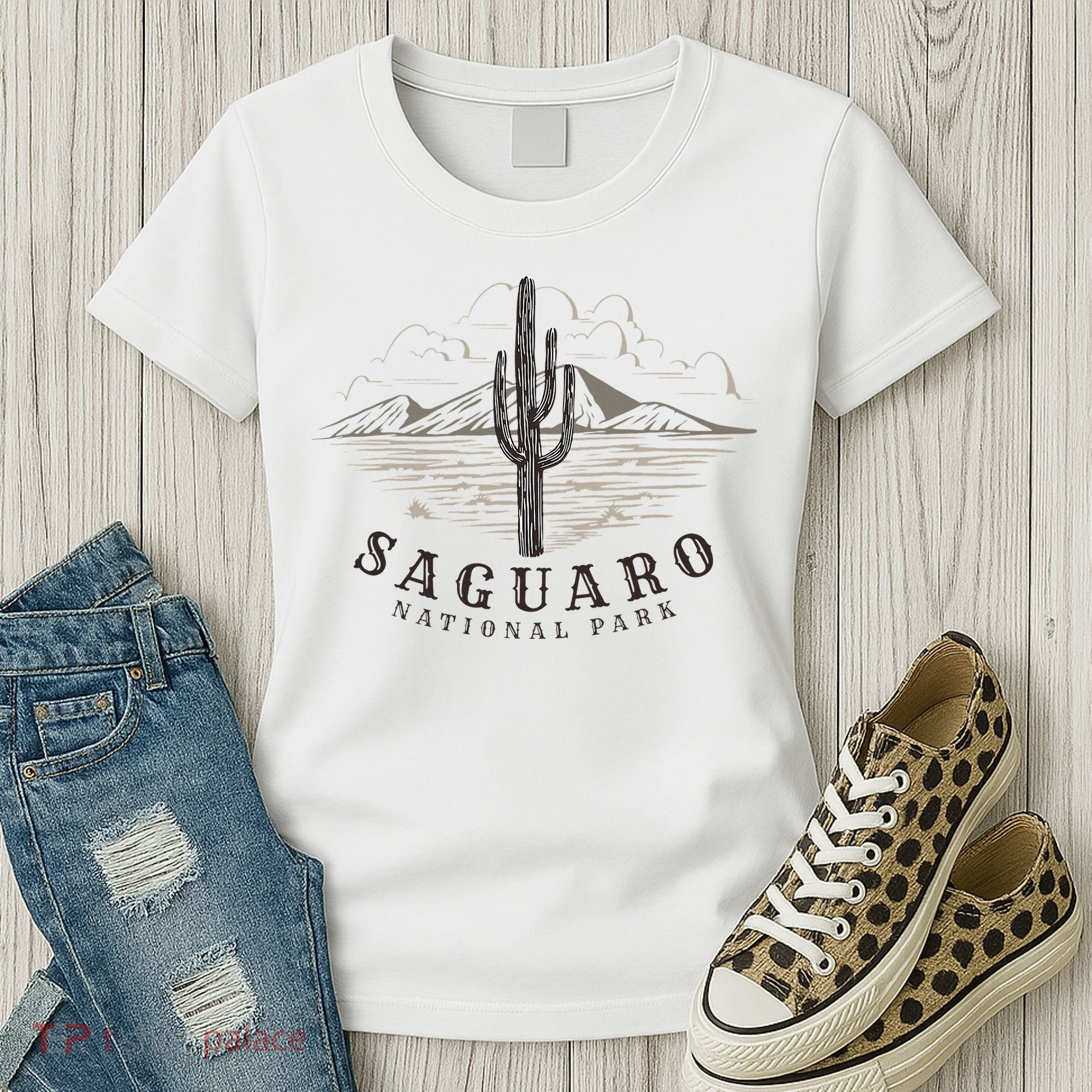 Saguaro National Park Tucson Arizona Cactus Women's T-Shirt