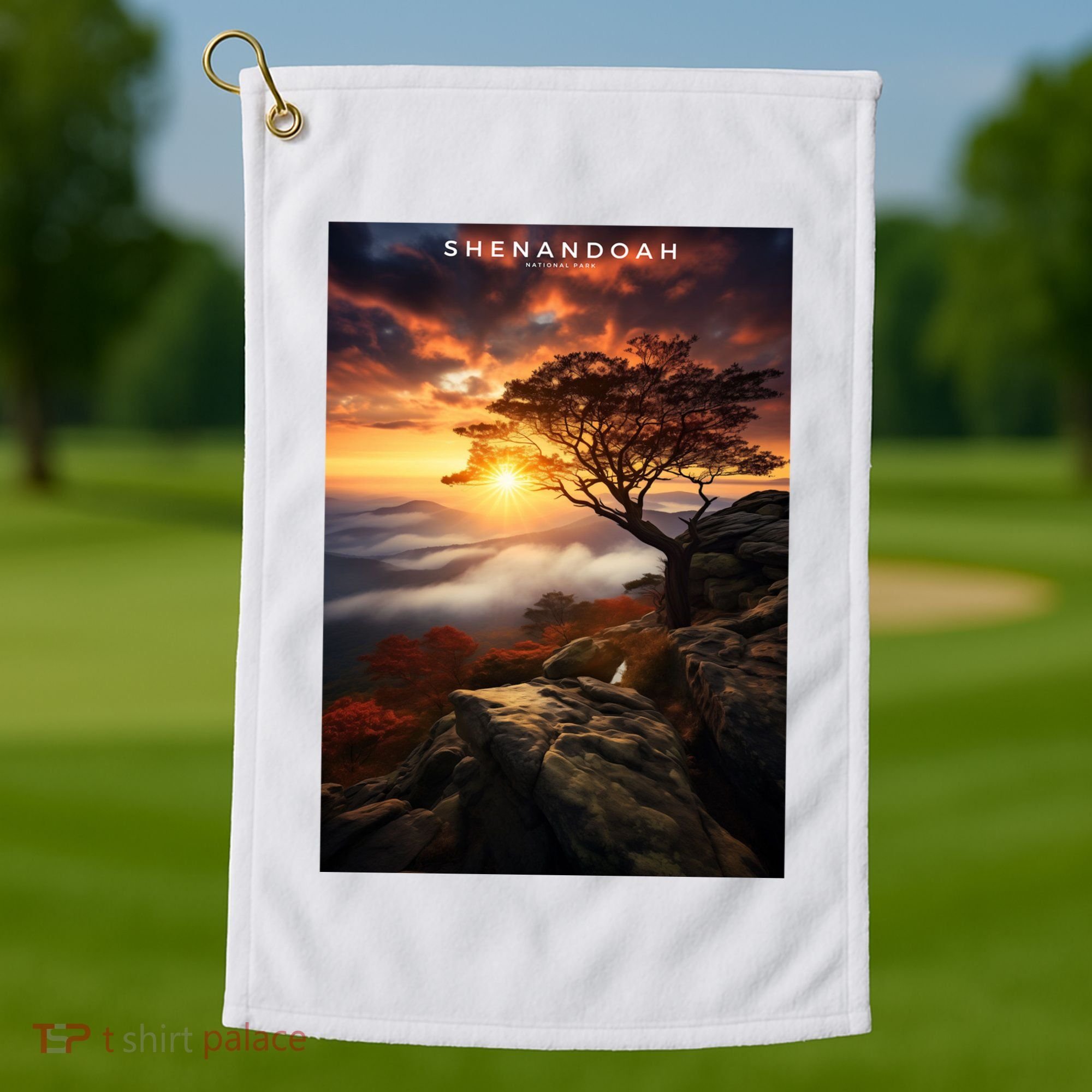 Shenandoah National Park Photographic Golf Towel
