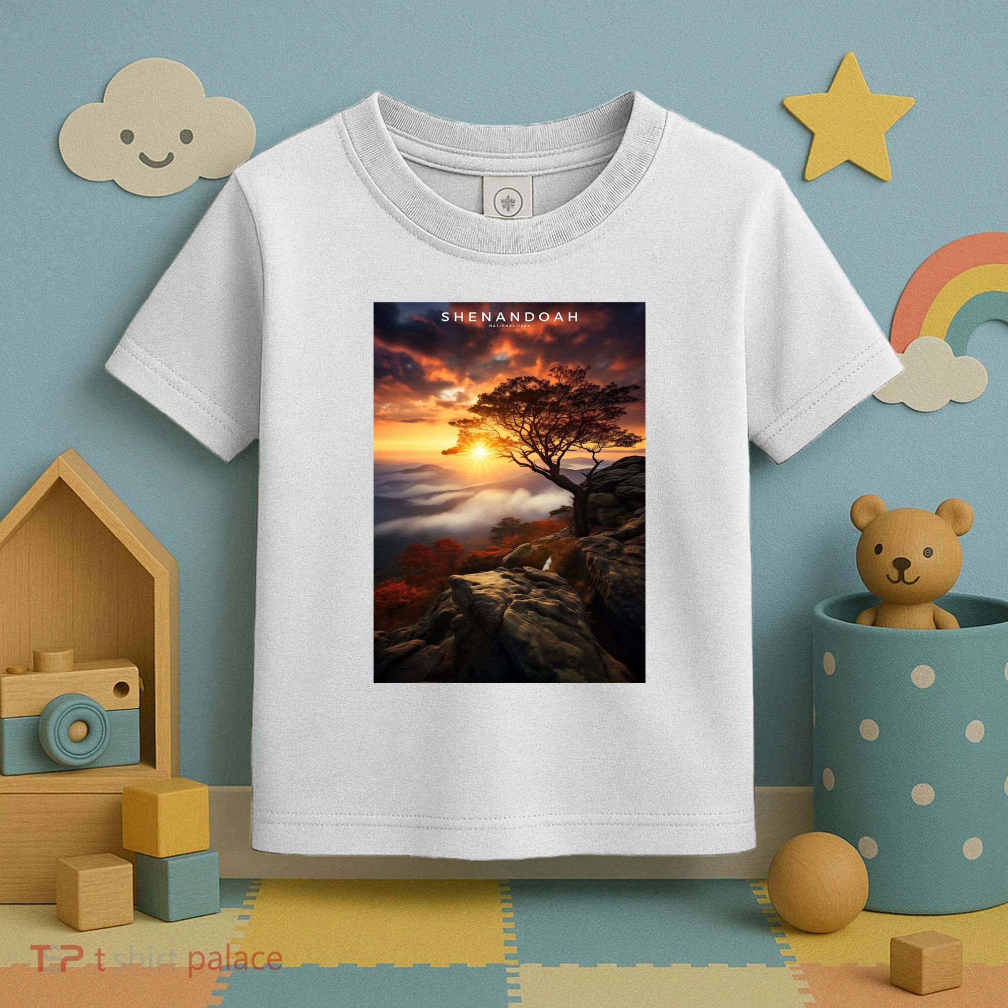 Shenandoah National Park Photographic Toddler T-Shirt