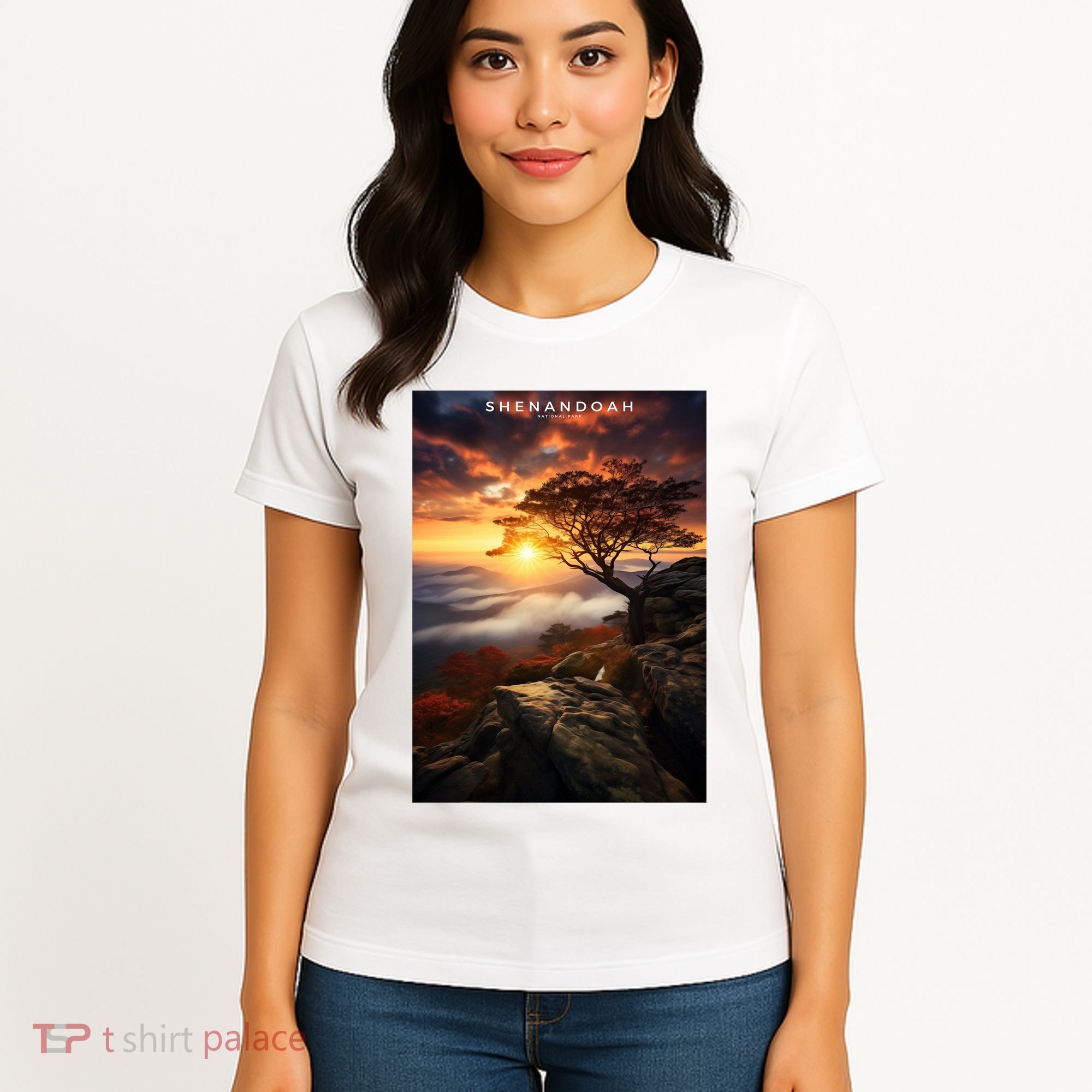 Shenandoah National Park Photographic Women's T-Shirt
