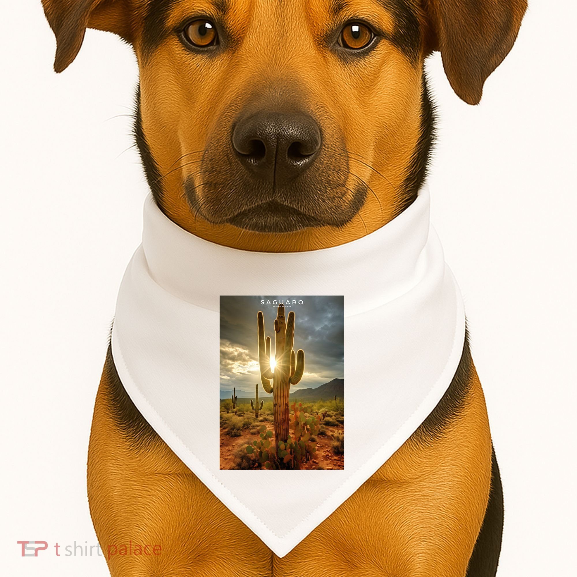 Sequoia National Park USA-Made Doggie Bandana