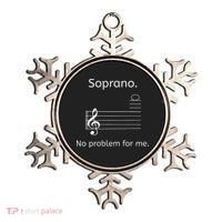 Soprano No Problem For Me Music Choir Singing Ornament thumb 0