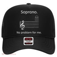 Soprano No Problem For Me Music Choir Singing Hat thumb 0