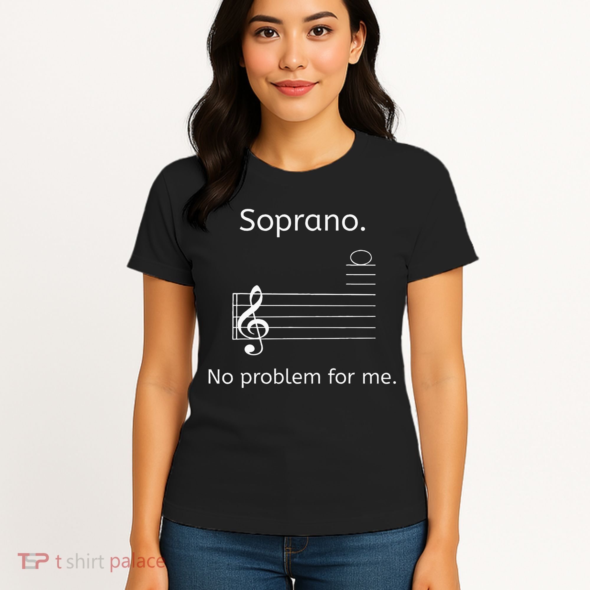 Soprano No Problem For Me Music Choir Singing Women's T-Shirt
