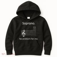 Soprano No Problem For Me Music Choir Singing Kids Hoodie thumb 0