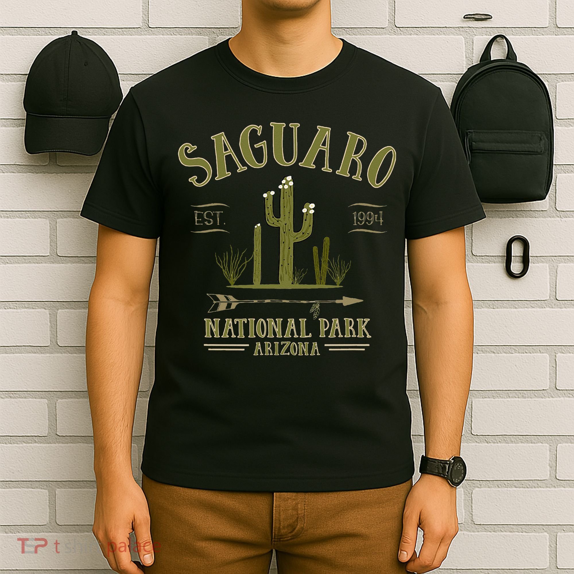 SAGUARO NATIONAL PARK ARIZONA Tourist Souvenir Gift T-Shirt