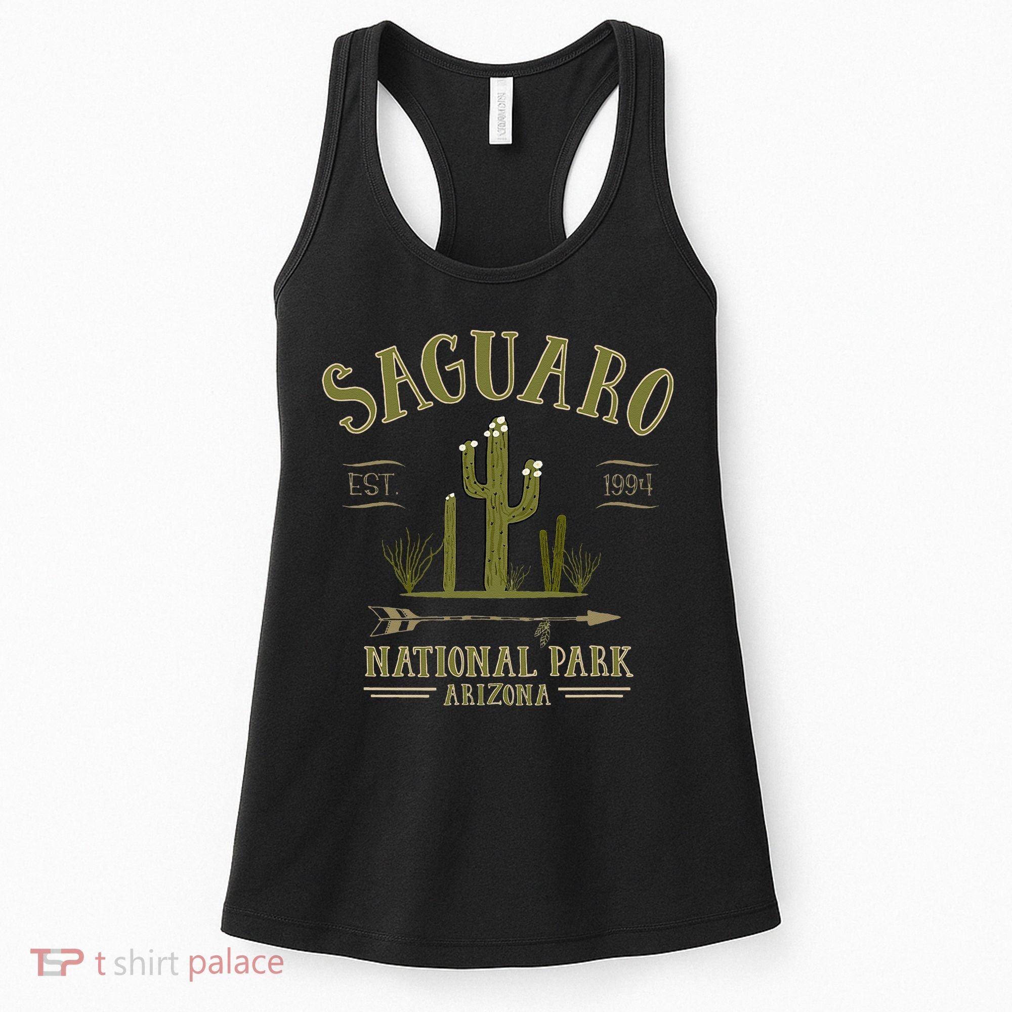 SAGUARO NATIONAL PARK ARIZONA Tourist Souvenir Gift Women's Tank Top