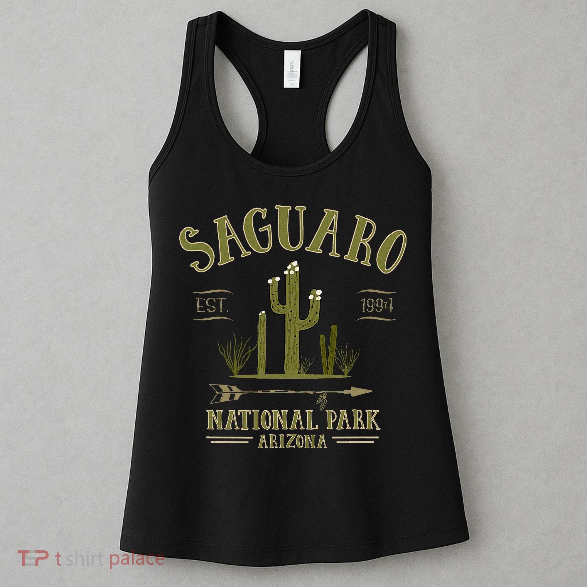 SAGUARO NATIONAL PARK ARIZONA Tourist Souvenir Gift Women's Tank Top