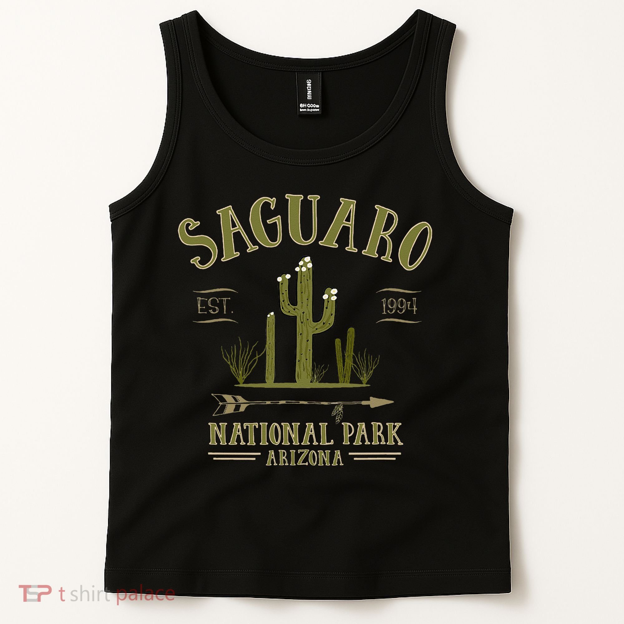 SAGUARO NATIONAL PARK ARIZONA Tourist Souvenir Gift Tank Top