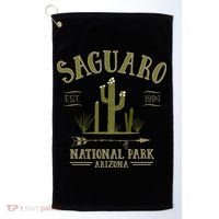 SAGUARO NATIONAL PARK ARIZONA Tourist Souvenir Gift Golf Towel thumb 0