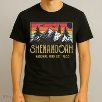 Shenandoah National Park Vintage Mountain Virginia Vacation T-Shirt thumb 3