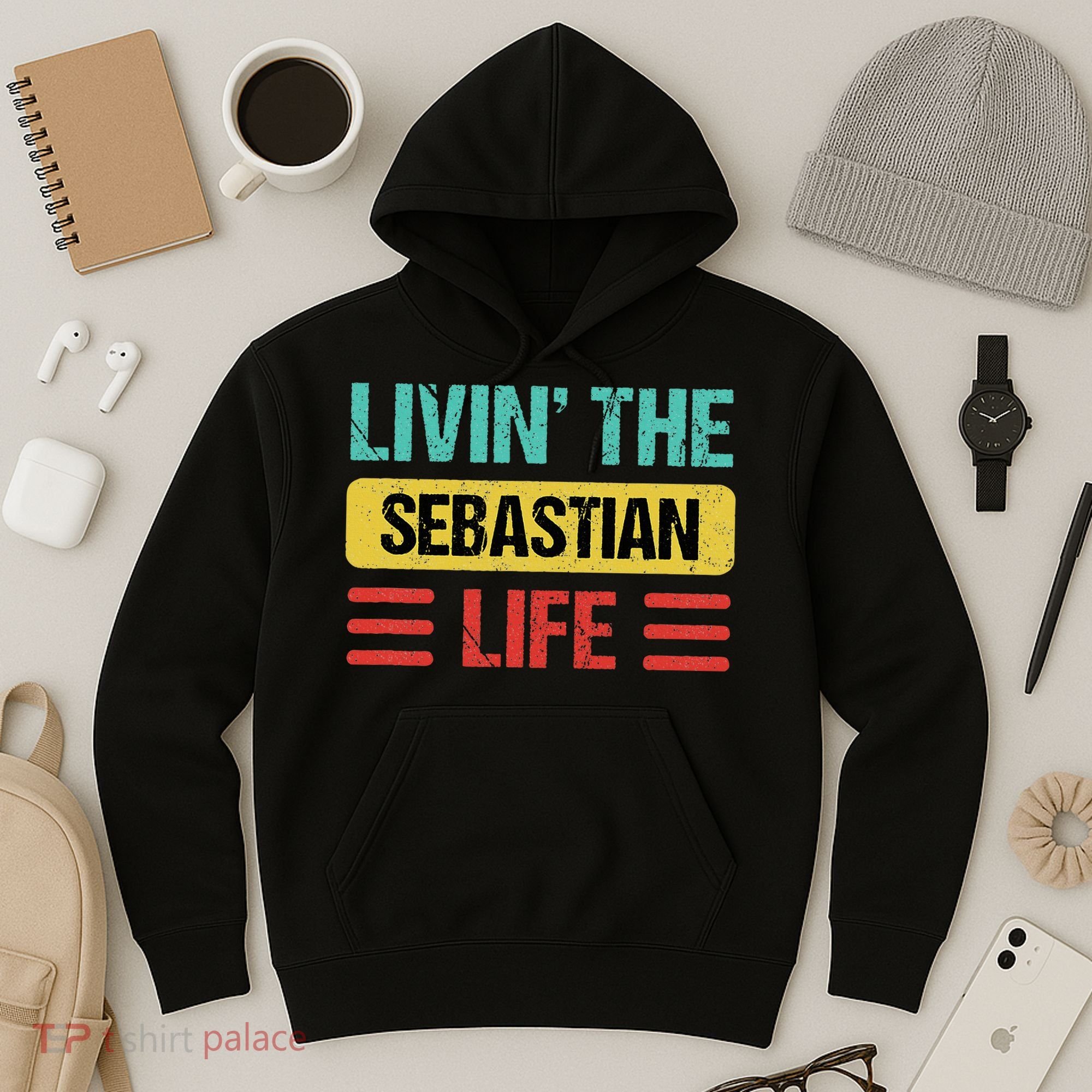 Sebastian Name Hoodie