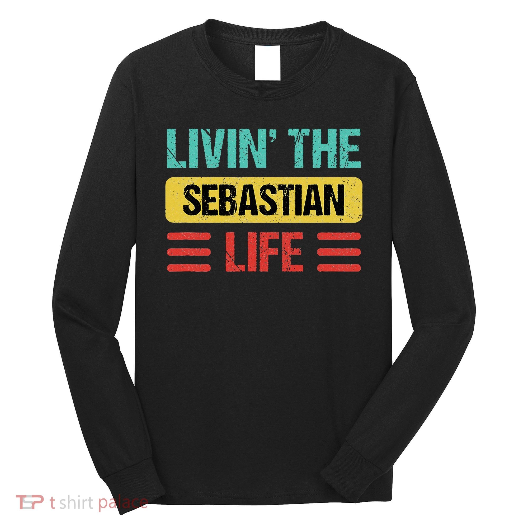 Sebastian Name Long Sleeve Shirt