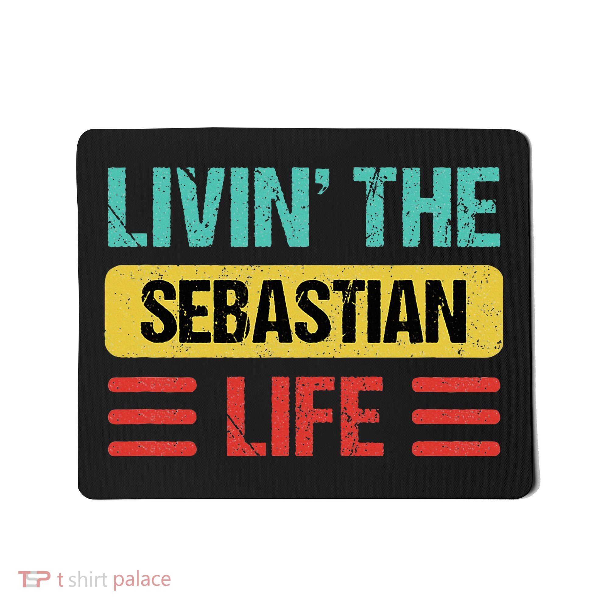 Sebastian Name Mousepad
