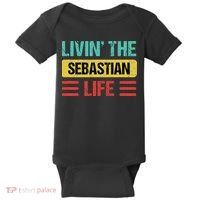Sebastian Name Baby Bodysuit thumb 0