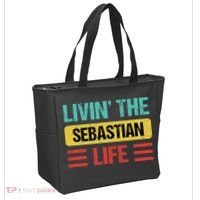 Sebastian Name Tote Bag thumb 2