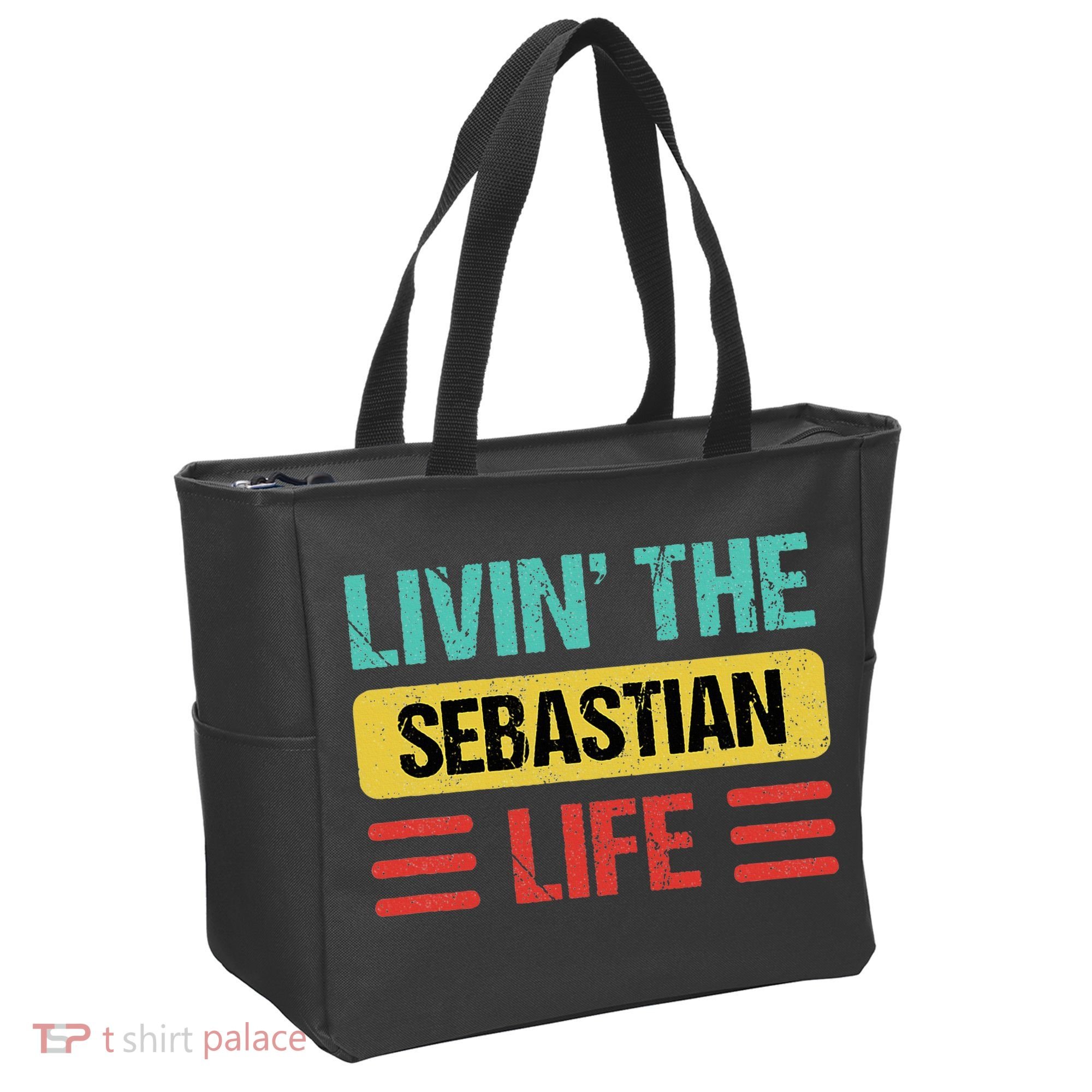 Sebastian Name Tote Bag