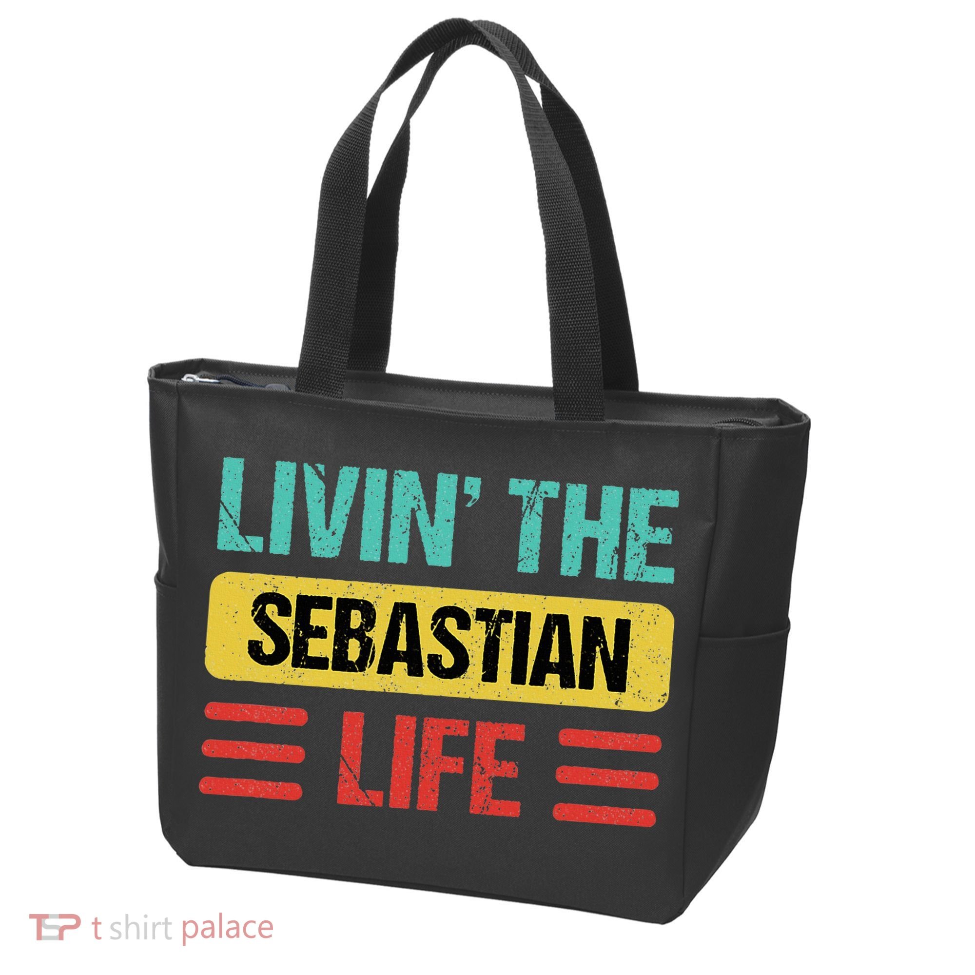 Sebastian Name Tote Bag