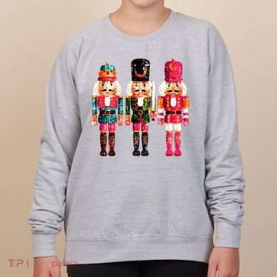 Sequin Nutcracker Women's Sweatshirt
