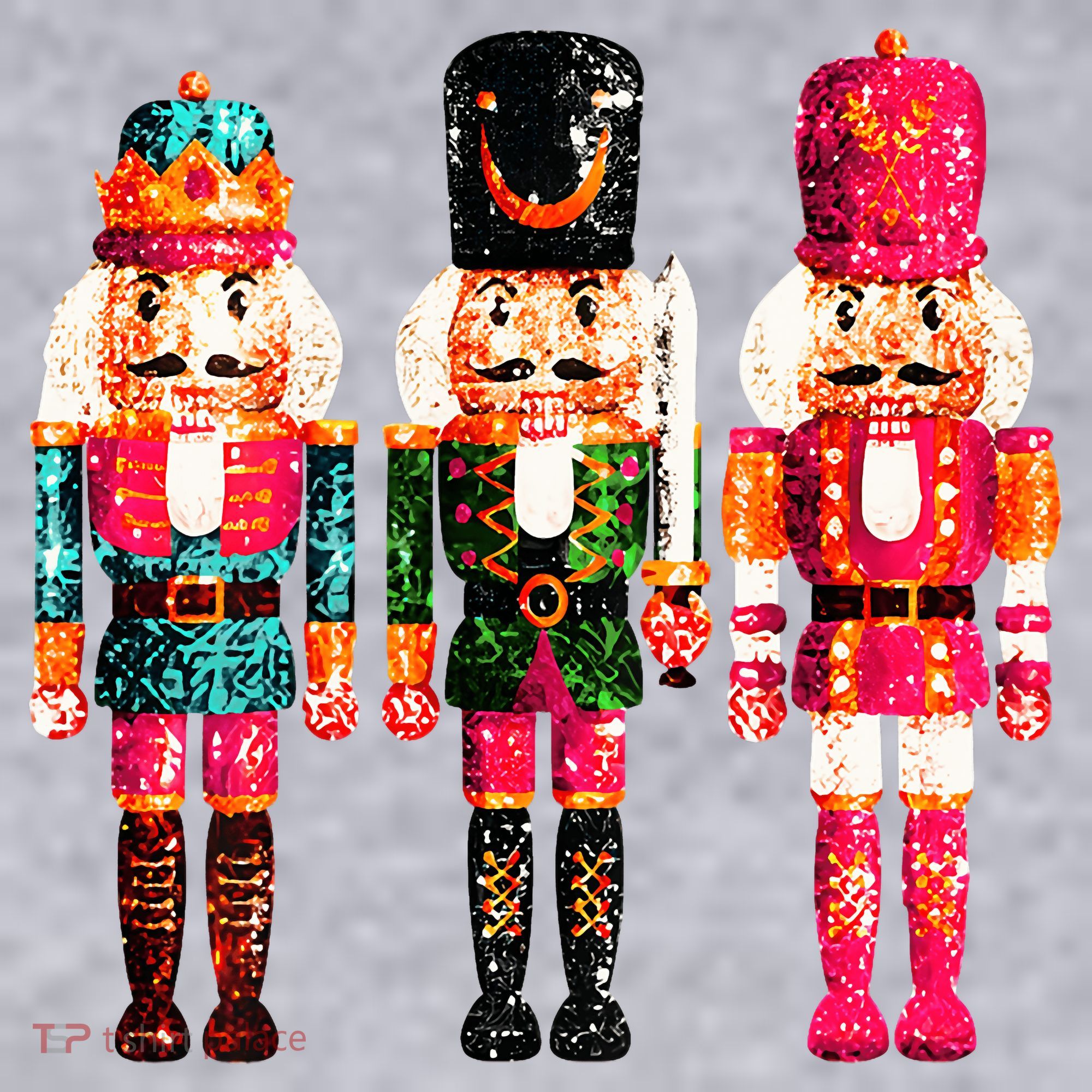 Sequin Nutcracker Women's Sweatshirt