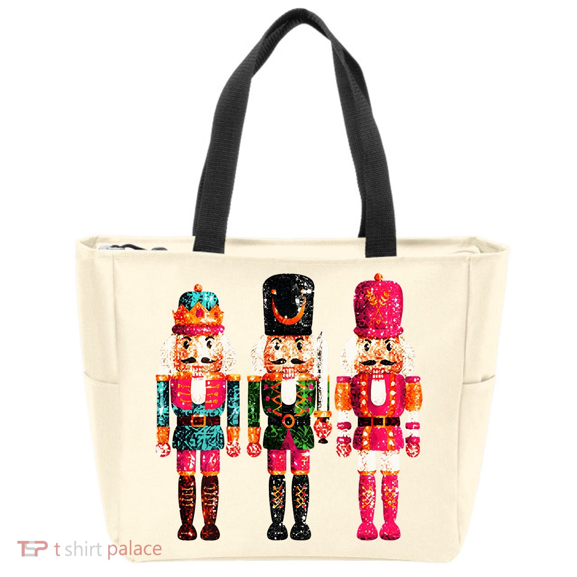 Sequin Nutcracker Tote Bag
