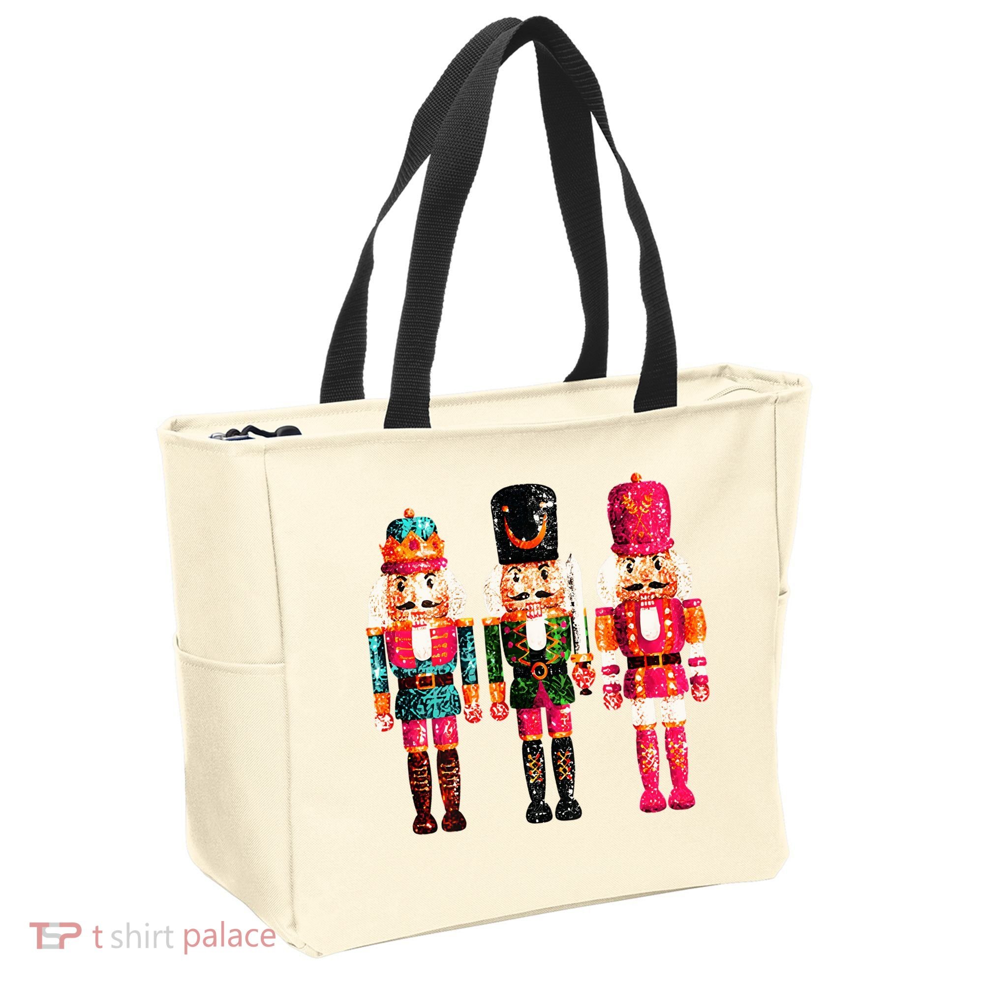 Sequin Nutcracker Tote Bag