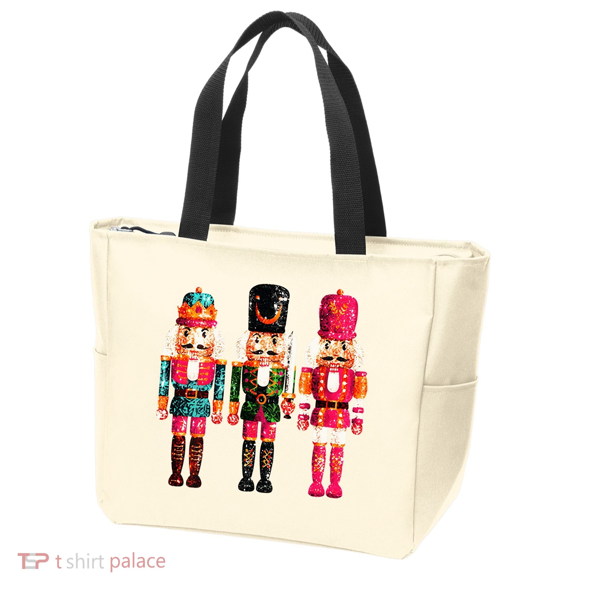 Sequin Nutcracker Tote Bag