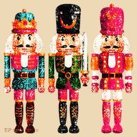 Sequin Nutcracker Tote Bag thumb 4