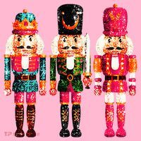 Sequin Nutcracker Coaster thumb 2