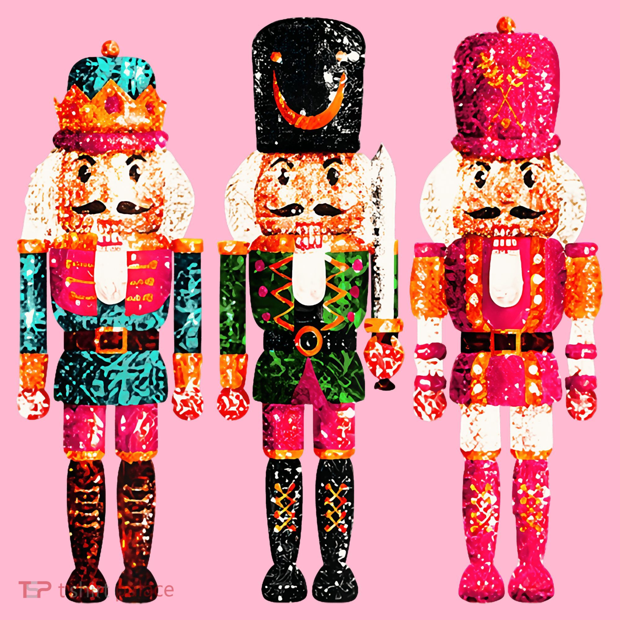 Sequin Nutcracker Coaster