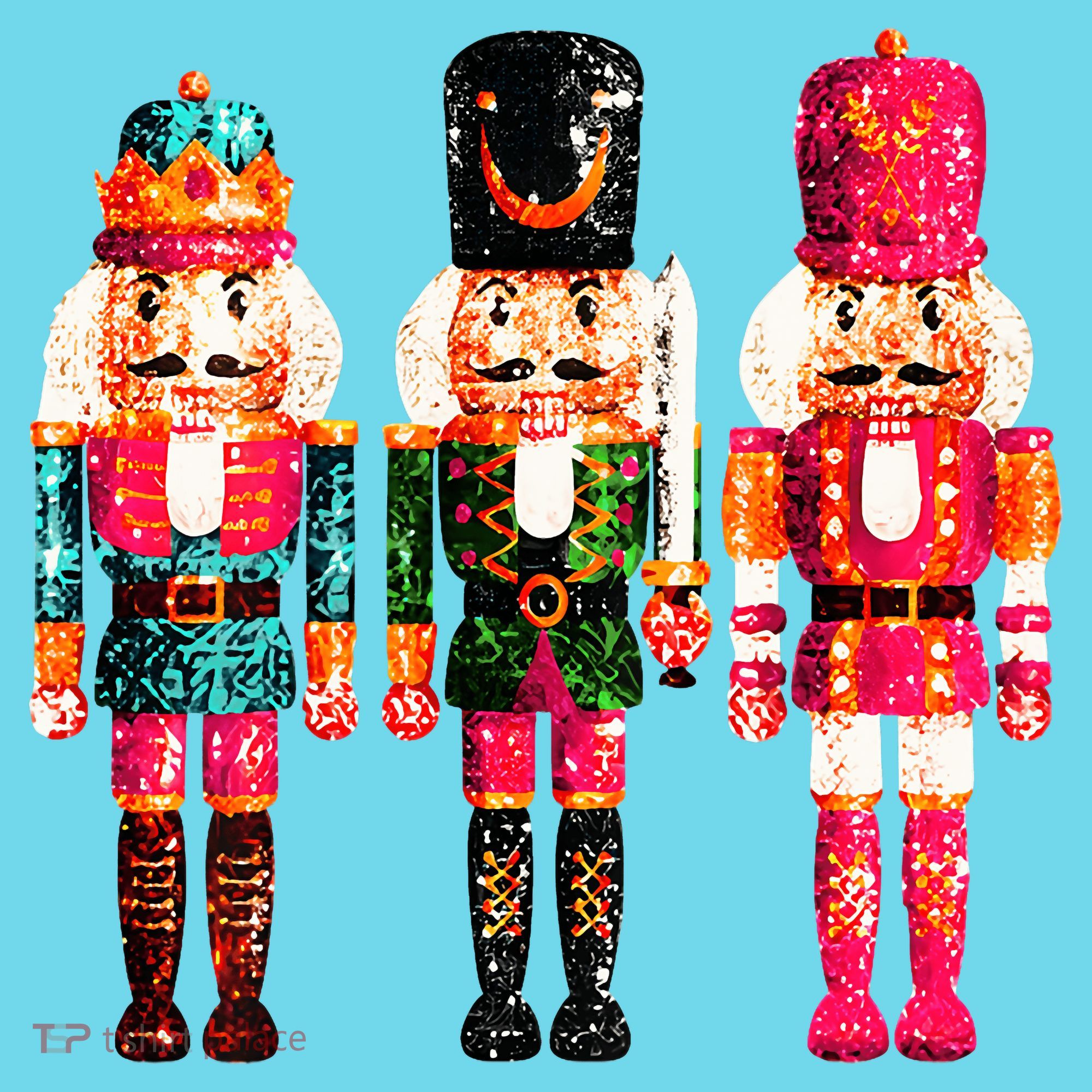 Sequin Nutcracker Long Sleeve Shirt