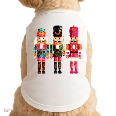 Sequin Nutcracker Doggie Tank