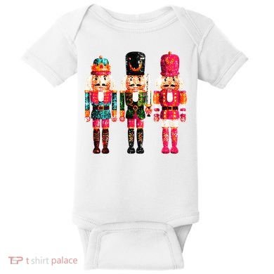Sequin Nutcracker Baby Bodysuit
