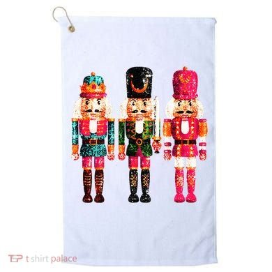 Sequin Nutcracker Golf Towel