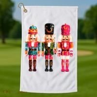 Sequin Nutcracker Golf Towel thumb 1