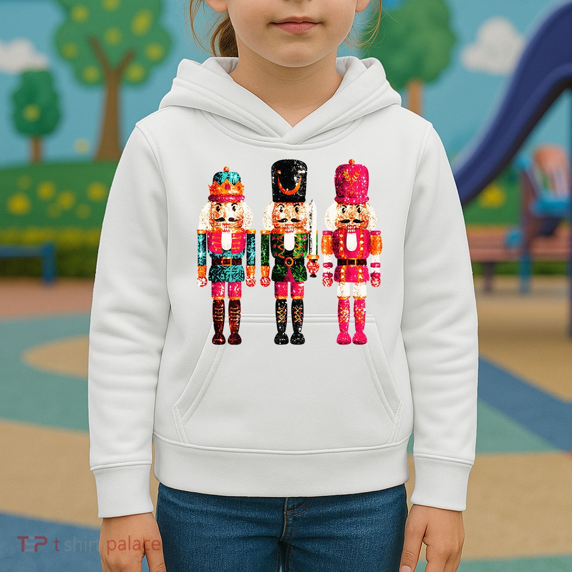 Sequin Nutcracker Kids Hoodie