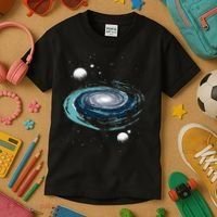 Space Nebula Kids T-Shirt thumb 3
